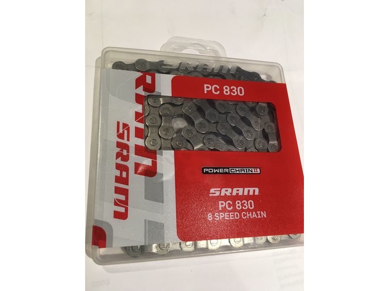 SRAM PC830 8spd Chain Grey (114 Links) click to zoom image