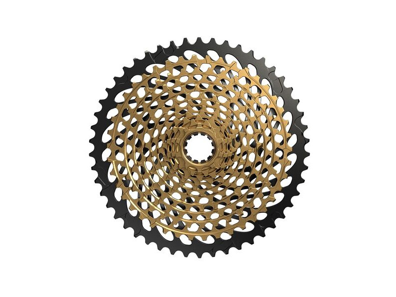 SRAM CASSETTE XX1 EAGLE XG-1299 10-50 12 SPEED GOLD click to zoom image