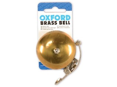 OXFORD PRODUCTS Brass Bike Bell 55mm (fits Standard Handlebars). click to zoom image