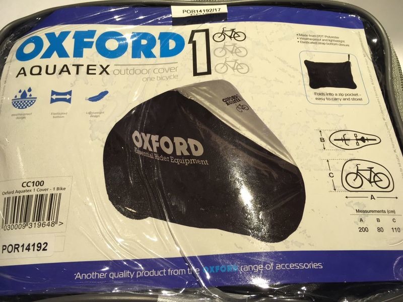 OXFORD PRODUCTS Aquatex Waterproof Bike Cover Single Bike click to zoom image
