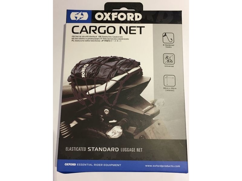 OXFORD PRODUCTS Cargo Net Elasticated Black click to zoom image