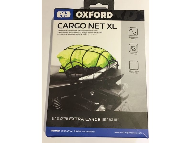 OXFORD PRODUCTS Cargo Net XL Elasticated Black click to zoom image