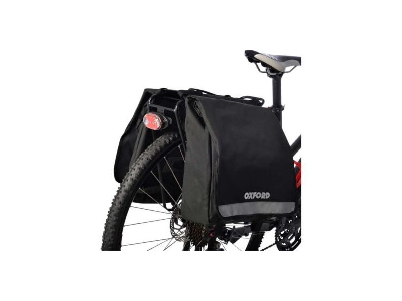 OXFORD PRODUCTS C20 Double Pannier Bags - Black click to zoom image