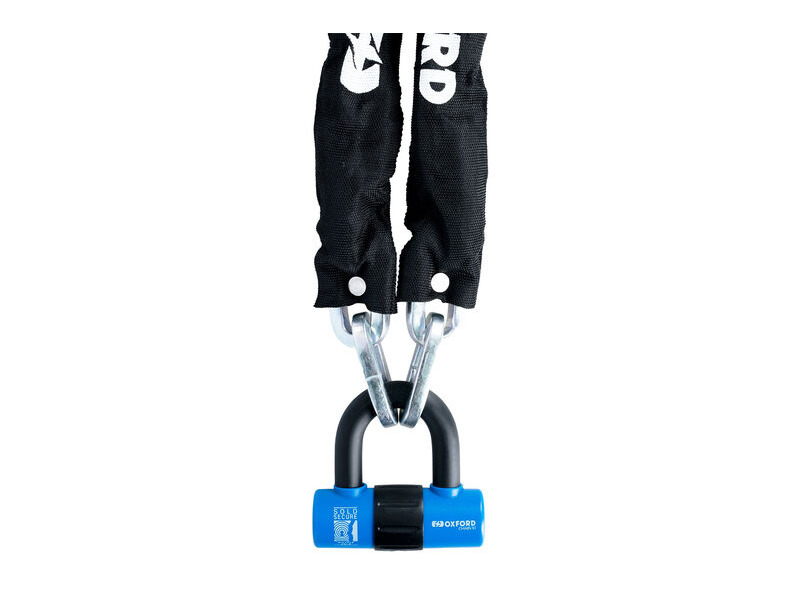 OXFORD PRODUCTS CHAIN 10 Chain Lock & Mini Shackle 10mm x 1400mm LK183 (Gold Rated) click to zoom image