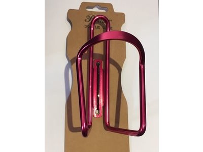 PREMIER Bottle Cage Alloy W/2 Bolt Standard Satin Red  click to zoom image
