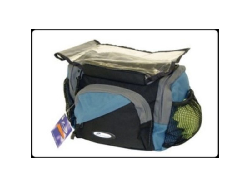 PREMIER Handlebar Bag incl Rain Cover & Map Top Pouch click to zoom image