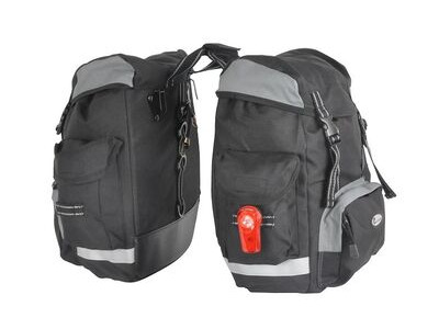 PREMIER Pannier Pair 18 Ltr Medium Black/Grey