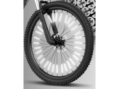 PREMIER Spoke Reflectors with 3M Reflective 36 pieces click to zoom image