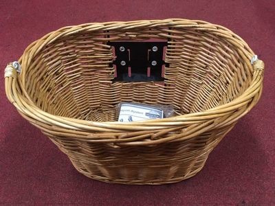 PREMIER Wicker 16" Front Basket incl Q/R Bracket