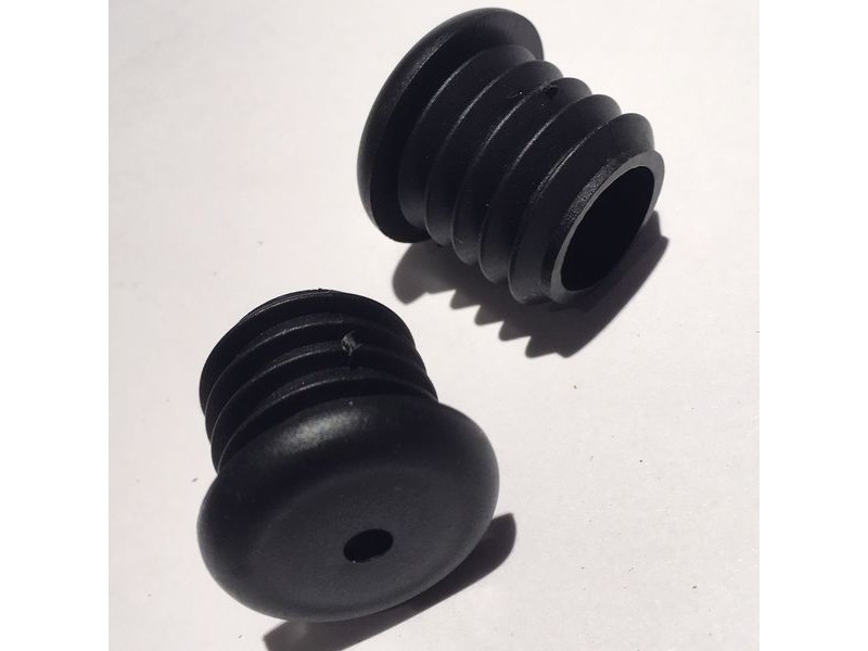 PREMIER Push in Handlebar End Plugs for Road Drop Bars click to zoom image