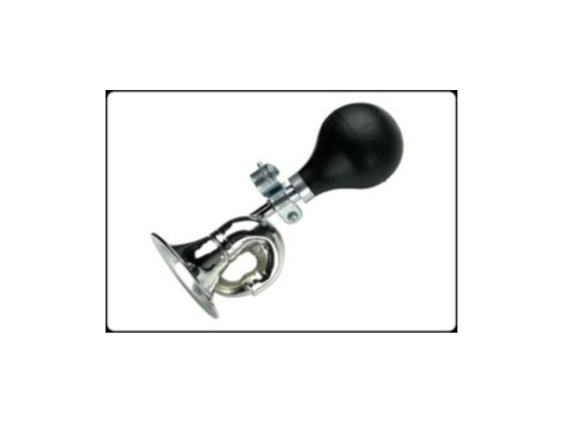 PREMIER Chrome Bugle Bicycle horn click to zoom image