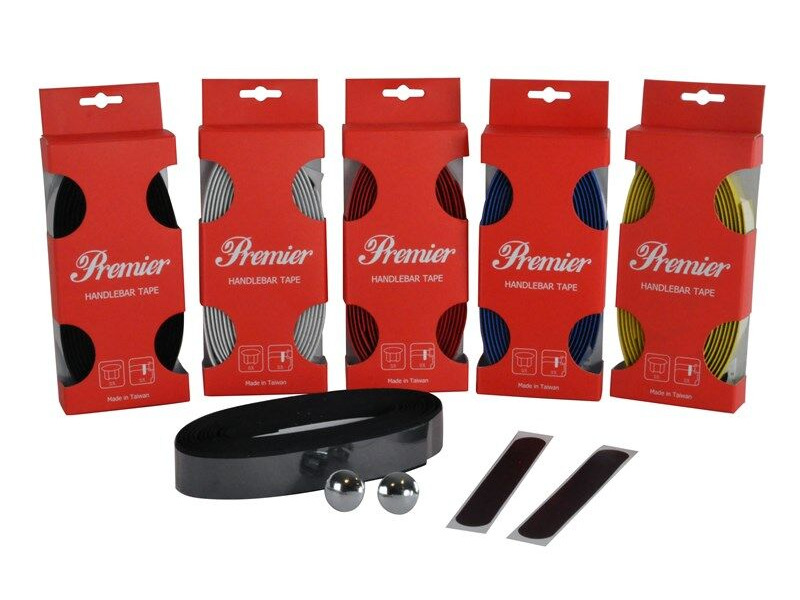 PREMIER Handlebar Cork Bar Tape & Plugs click to zoom image