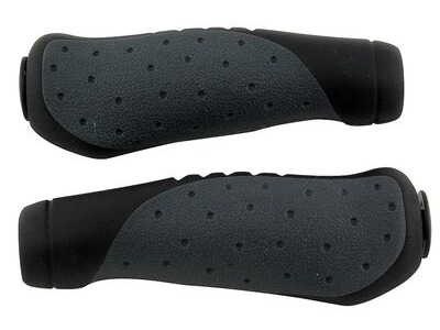 PREMIER Ergonomic Handlebar Grips Black/Grey 135mm