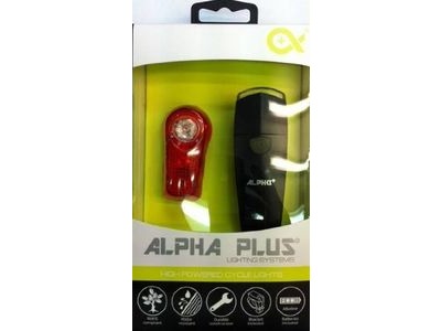 ALPHA PLUS 1w Ultra White + 0.5w Red Led set