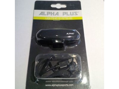 ALPHA PLUS Usb Silicon Rechargeable LED Red Rear click to zoom image