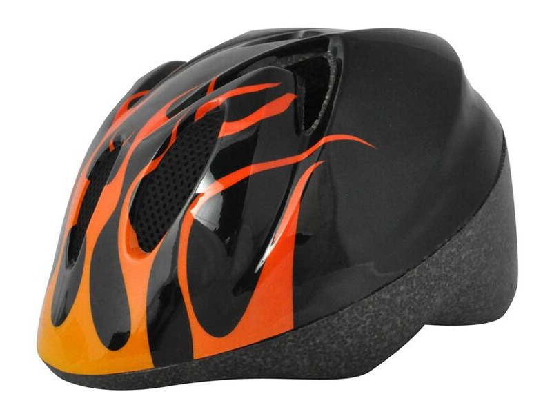 ALPHA PLUS Junior Helmet Flame 52-56cm click to zoom image