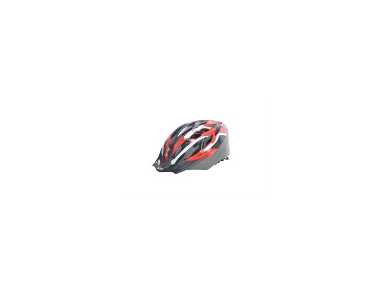 . Size Option Alpha Plus Cycle Helmet Sonic Red/White/Black 
