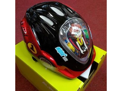 ALPHA PLUS Junior Helmet Car 52-56cm Dial Fit click to zoom image