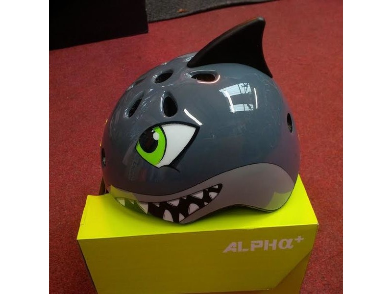 ALPHA PLUS Junior Helmet Shark 50-54cm click to zoom image