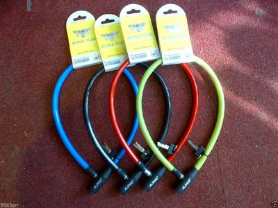 ALPHA PLUS Bicycle Cable Lock with Two Keys