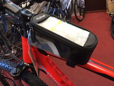 ALPHA PLUS Top Tube Bag with Smart Phone Pocket