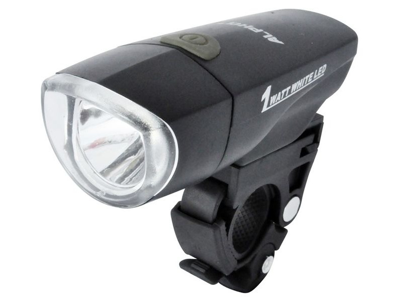 ALPHA PLUS 1w Ultra Bright White LED Front Light click to zoom image