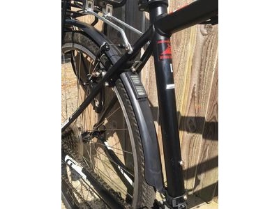 ALPHA PLUS 700c Trail Mudguards Hybrid Clip-On click to zoom image