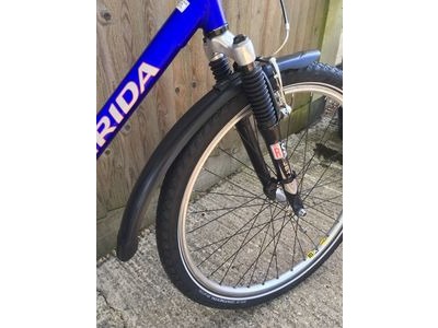 ALPHA PLUS Classic Mtb Mudguard Set 24" - 26" Wheel click to zoom image