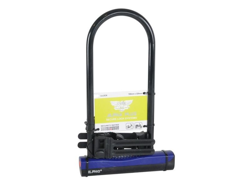 ALPHA PLUS U-Lock 190mm x 320mm (Rating 6). click to zoom image