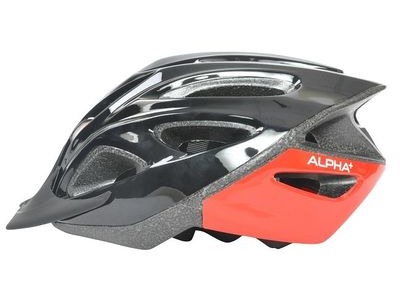 ALPHA PLUS Shadow Cycle Helmet (Size & Colour Options).  click to zoom image