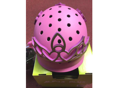 ALPHA PLUS JUNIOR HELMET PRINCESS 48-54CM click to zoom image