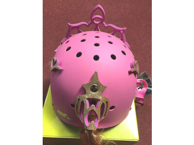 ALPHA PLUS JUNIOR HELMET PRINCESS 48-54CM click to zoom image