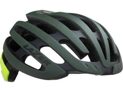 LAZER Z1 MIPS Small Matt Dark Green / Flash Yellow  click to zoom image