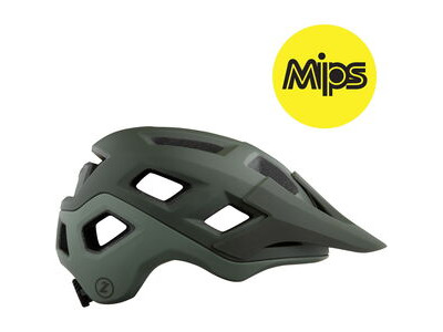 LAZER Coyote MIPS Small Matte Dark Green  click to zoom image