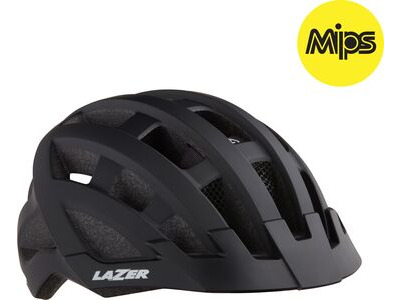 LAZER Compact DLX MIPS  Black  click to zoom image