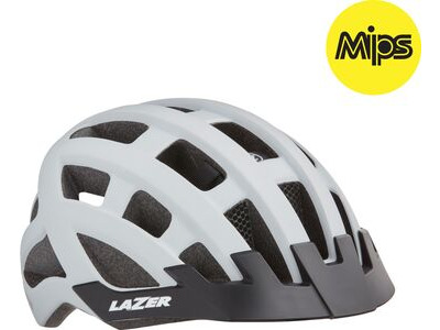LAZER Compact DLX MIPS  White  click to zoom image