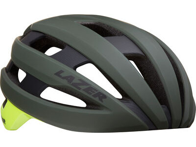 LAZER Sphere MIPS Small Matte Dark Green/ Flash Yellow  click to zoom image