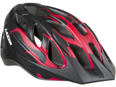 LAZER J1 Helmet Youth Uni-Size 52-56 cm Uni-Size 52-56 cm Big Flames  click to zoom image