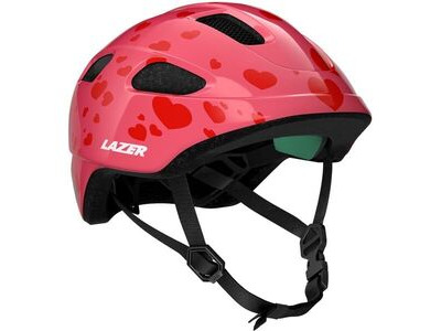 LAZER HELMETS NutZ 2.0 KinetiCore Helmet, Uni-Youth (50-56cm). 50-56cm Little Hearts click to zoom image