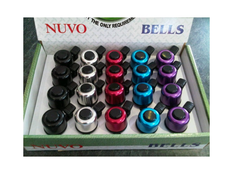 NUVO Mini Alloy Ping Bell 33mm (Colour Option). click to zoom image
