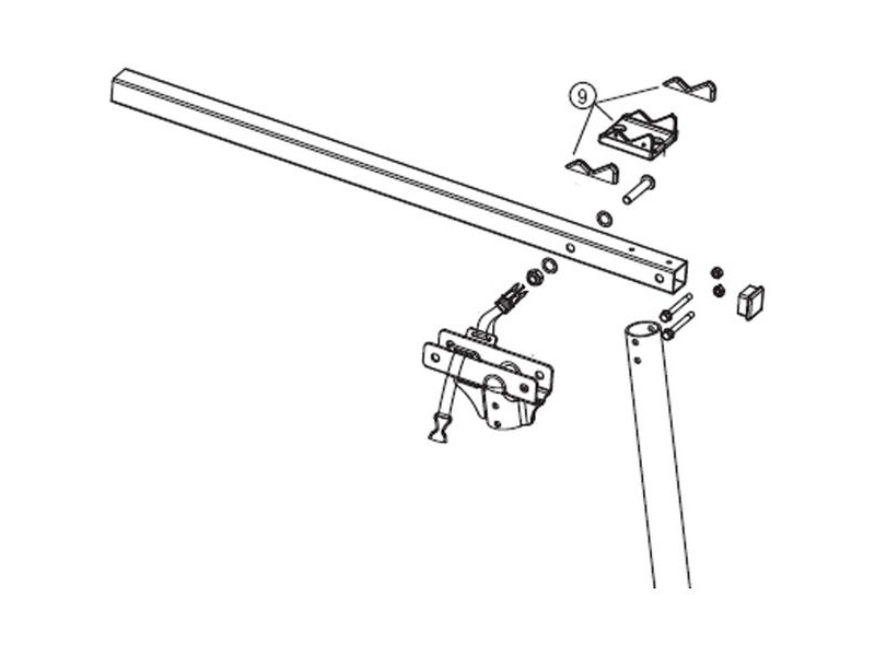 PARK TOOL 1711 - bottom bracket saddle with covers PRS20 / 21 click to zoom image