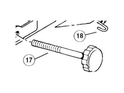 PARK TOOL 217S - TS 2 / 6 stand knob and shaft