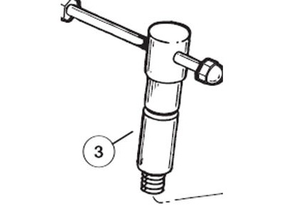 PARK TOOL 581 - inside shaft for DAG1