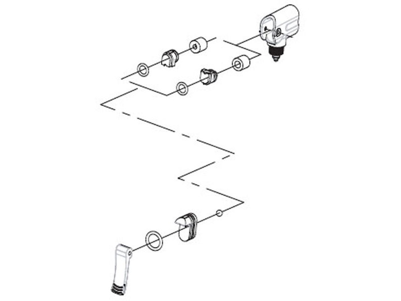 PARK TOOL 1081 - complete plastic head assembly PFP-3 click to zoom image