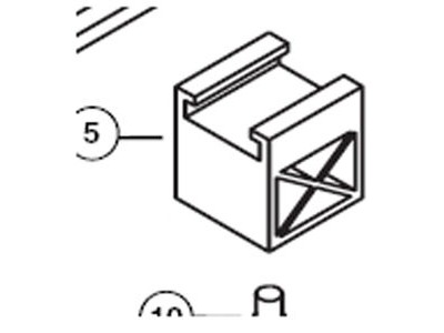 PARK TOOL 1123-2 - sliding block for WAG 4