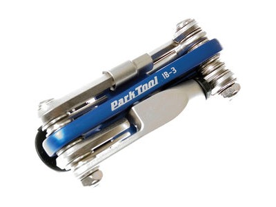 PARK TOOL IB-3 I-Beam Mini fold-up hex wrench screwdriver and star shaped wrench set
