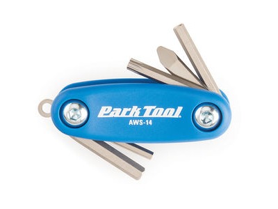 PARK TOOL Mini Folding Hex / Screwdriver Set AWS-14