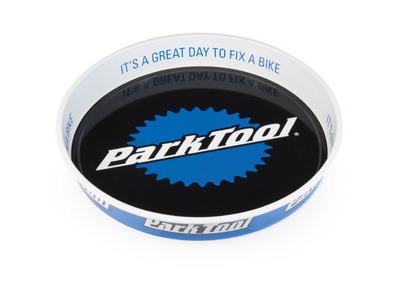 PARK TOOL TRY-1 Parts and Beverage Tray with a no-slip surface