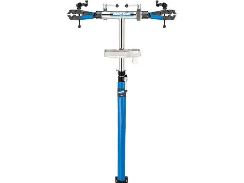 PARK TOOL PRS-2.3-2 - Deluxe Double Arm Repair Stand With 100-3D Clamps click to zoom image