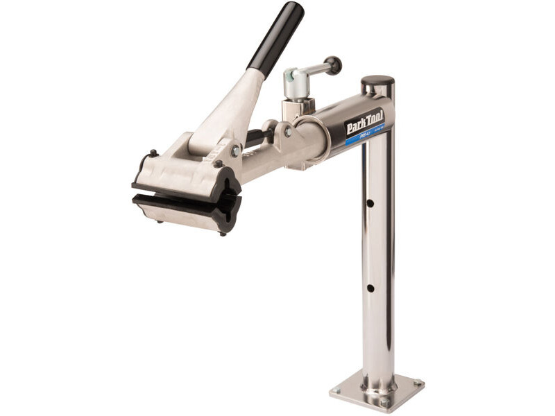 PARK TOOL PRS-4.2-1 - Deluxe Bench Mount Repair Stand With 100-3C Adjustable Linkage Clamp click to zoom image